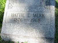 Merk, Hattie L